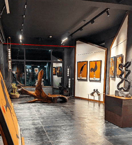 IKKO Art Gallery visual identity