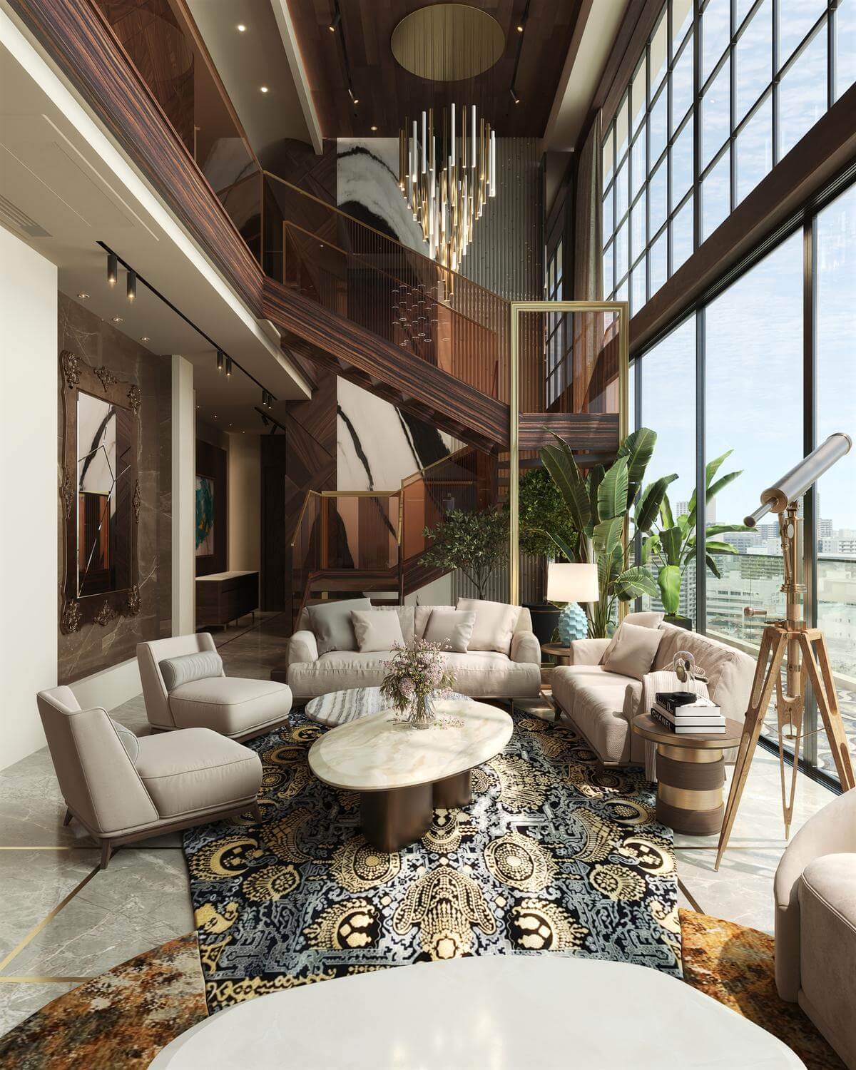 Shah Residence – Ocean Terraces view 1