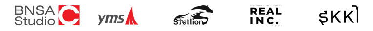 BNSA Studio, YMS, Stallion, Real Inc, and SKK