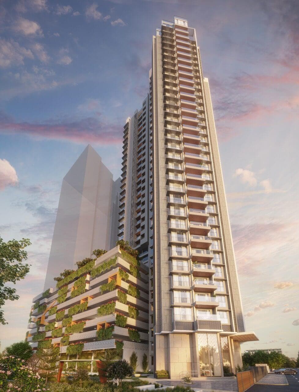 Godrej Five Gardens tower